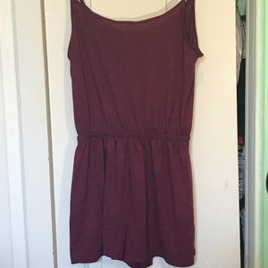 Burgundy H&M romper